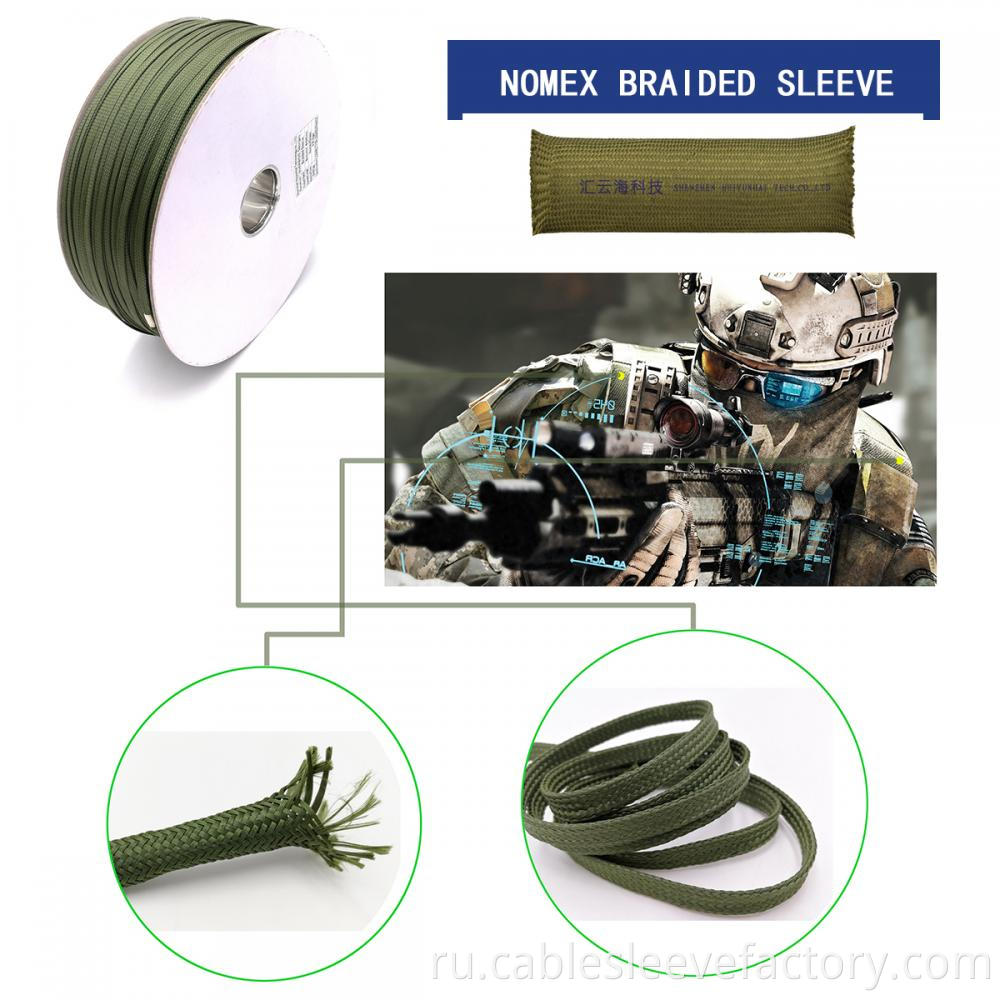 Nomex Wear Resistant Cable Braid